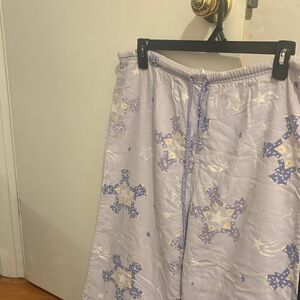 Family Pajamas Lavender Star Print Pajama Pants